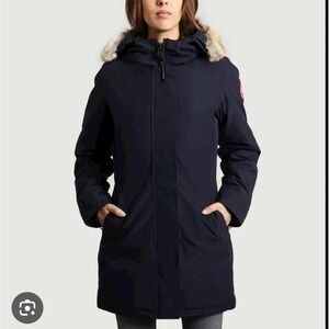 Canada Goose Victoria Parka Navy NWT size XS